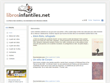 Tablet Screenshot of librosinfantiles.net